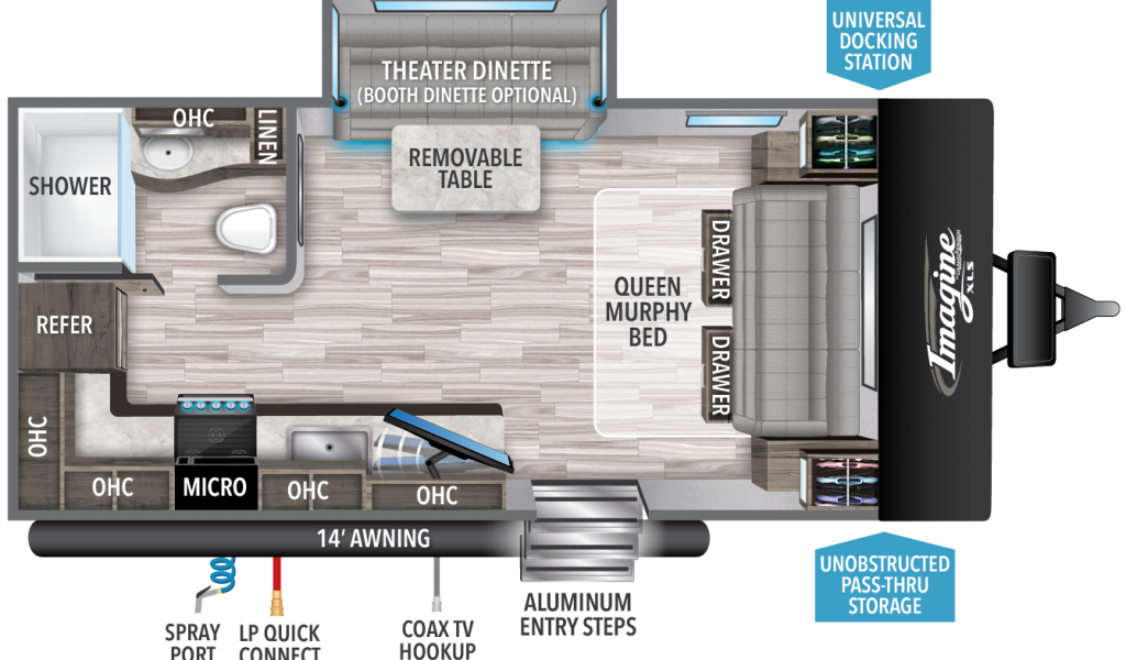 Imagine XLS Floorplans Happy Daze RVs Blog